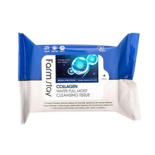 Farm Stay - Collagen Water Full Moist Cleansing Tissue, 30 sheets, 149 g, 8809519371517