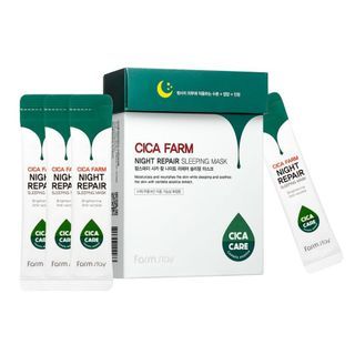 Farm Stay - Cica Farm Night Repair Sleeping Mask, 4ml x 20 pcs, 124 g, 8809657112973