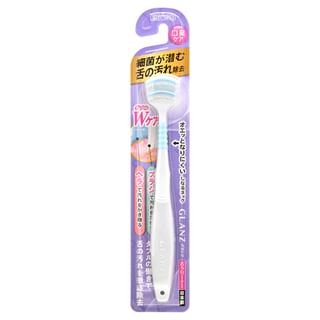 EBISU - Tongue Cleaner Brush, 1 pc - Random Color - B-D4580, 18 g, 4901221845806