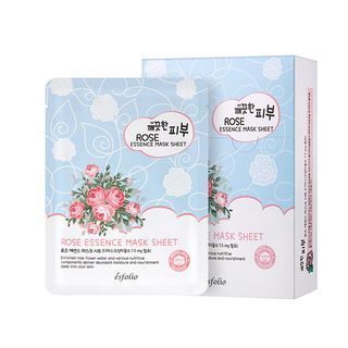 esfolio - Rose Essence Mask Sheet Set, 25ml x 10pcs, 341 g, 8809386886268
