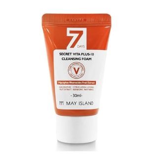 May Island - 7 Days Secret Vita Plus-10 Cleansing Foam Mini, 30ml, 39 g, 8809515401140