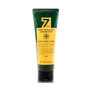 May Island - 7 Days Secret Centella Cica Cleansing Foam, 150ml, 186 g, 8809515402352