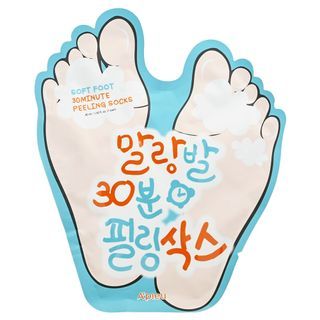 A’PIEU - Soft Foot 30 Minute Peeling Socks 1pair, 40ml, 60 g, 8806185788311