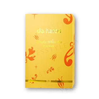 de herbs - Gingko White Tea Eye Mask, 6 pcs, 250 g, 50601641