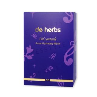 de herbs - Oil Controle Acne Hydrating Mask, 6 pcs, 250 g, 50601610