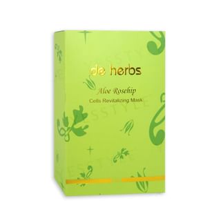 de herbs - Aloe Rosehip Cells Revitalizing Mask, 6 pcs, 250 g, 50601597