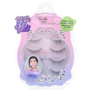 Miche Bloomin’ - Eyelash Renewal 03 Pure Sweet, 4 pairs, 22 g, 4560364939249