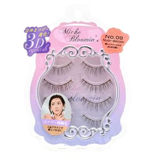 Miche Bloomin’ - Eyelash Renewal 09 Nudy Brown, 4 pairs, 22 g, 4560364939300