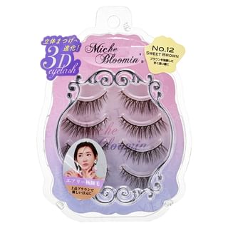 Miche Bloomin’ - Eyelash Renewal 12 Sweet Brown, 4 pairs, 22 g, 4560364939331