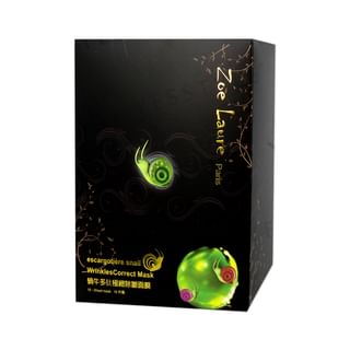 Zoe Laure - Escargotiere Snail WrinklesCorrect Mask, 10 pcs, 350 g, 50602501