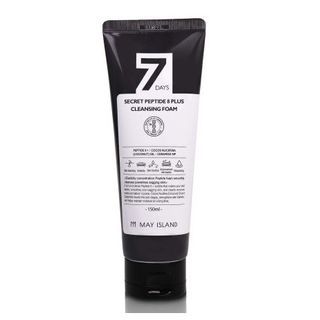 May Island - 7 Days Secret Peptide 8 Plus Cleansing Foam, 150ml, 190 g, 8809515401669