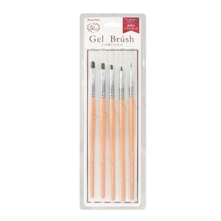 Beauty World - Nail Gel Brush Set, 1 pc, 100 g, 4537715984999