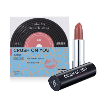 Ready to Shine - Crush On You Creamy Matte Lipstick 301 Take My Breath Away, 4g, 60 g, 4715104200787