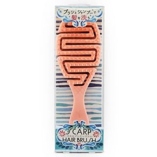 LUCKY TRENDY - Scarp Hair Brush, 1 pc - Pink, 60 g, 4537715861900