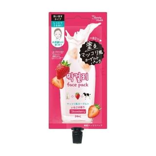 Beauty World - Rice Wine Face Pack Strawberry, 24ml, 50 g, 4537715960344