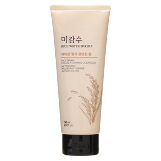 THE FACE SHOP - Rice Water Bright Rice Bran Facial Foaming Cleanser, 150ml, 175 g, 8806182587856