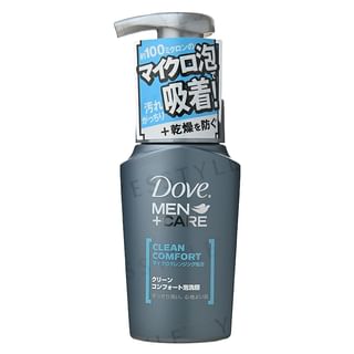 Dove Japan - Men + Care Clean Comfort Foam Face Wash, 130ml, 189 g, 4902111722689