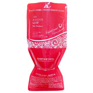 Dr.pro labo Japan - Uma Placenta Glow Shampoo Red Refill, 400ml, 420 g, 4571430020051