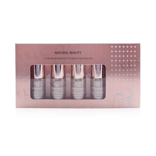 NATURAL BEAUTY - Arbutin & Vitamin C Brightening Ampoule, 7ml x 4, 150 g, 4711665121066