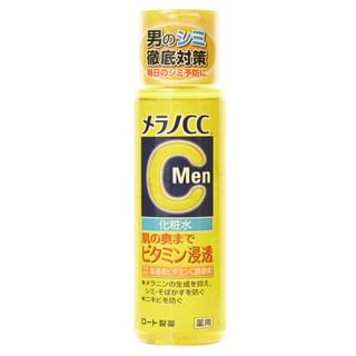 Rohto Mentholatum - Melano CC Vitamin C Men Anti-Blemish Concentration Brightening Lotion, 170ml, 219 g, 4987241171514