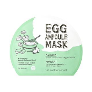 too cool for school - Egg Ampoule Mask Cica Set, 25g x 5 pcs, 320 g, 8809658627629