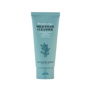 too cool for school - Blue-Green Algae Mild Foam Cleanser, 80ml, 114 g, 8809658626622