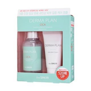 The Saem - Derma Plan Cica Soothing Barrier Ampoule Special Set, 2 pcs, 192 g, 8806164176139