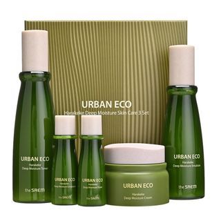 The Saem - Urban Eco Harakeke Deep Moisture Skin Care 3 Set, 5 pcs, 903 g, 8806164175620