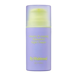 By Wishtrend - Vitamin A-mazing Bakuchiol Night Cream, 30g, 75 g, 8809572891328