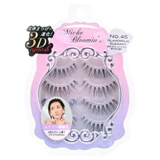 Miche Bloomin’ - Eyelash Renewal 45 Glamorous Elegant, 4 pairs, 23 g, 4560364939188