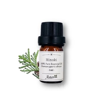 Aster Aroma - Hinoki 100% Pure Essential Oil Chamaecyparis Obtusa 5ml, 5ml, 45 g, 48902075005