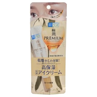 Rohto Mentholatum - Hada Labo Gokujyun Premium Hyaluronic Eye Cream, 20g, 30 g, 4987241173884