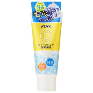 Rohto Mentholatum - Melano CC Vitamin C Deep Clear Enzyme Face Wash, 130g, 155 g, 4987241173242
