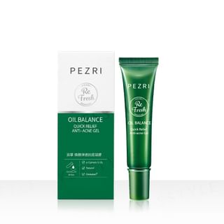 PEZRI - Oil Balance Quick Relief Anti-Acne Gel, 18ml, 60 g, 4713648995862