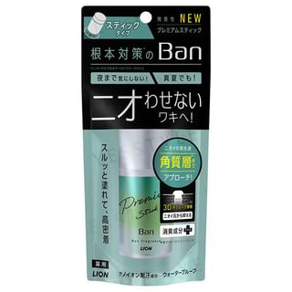 LION - Ban Sweat Block Stick Premium Gold Label Unscented, 20g, 60 g, 4903301331575