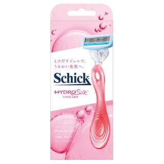 Schick Japan - Hydrosilk Razor Holder & Blade, 1 pc Refill, 150 g, 4891228312138