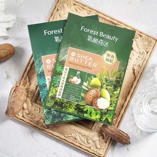 Forest Beauty - Natural Botanical Series Shea Butter Moisturizing Mask 3 pcs, 3 pcs, 121 g, 4710751664067
