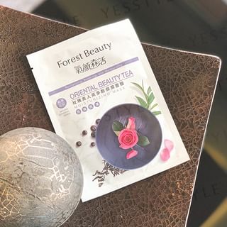 Forest Beauty - Natural Botanical Series Oriental Beauty Tea Moisturizing Mask, 1 pc, 32 g, 4710751664982