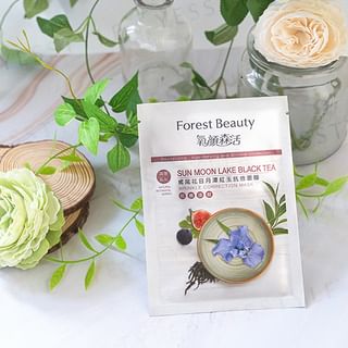 Forest Beauty - Natural Botanical Series Sun Moon Lake Black Tea Wrinkle Correction Mask, 1 pc, 30 g, 4710751665972