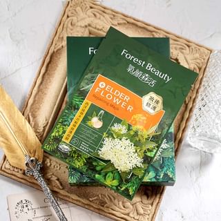 Forest Beauty - Natural Botanical Series Elderflower Repairing Mask 3 pcs, 3 pcs, 121 g, 4710751664449