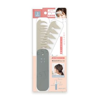 Beauty World - NEUT 3 Way Hair Arrangement Comb Loose Fluffy Type, 1 pc, 80 g, 4573225288158