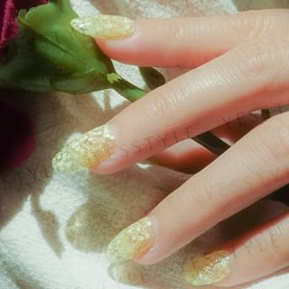 Cosplus - 0121 Nail Gel Polish Snowflake Collection 703 Yellow, 8ml, 43 g, 4713233391864