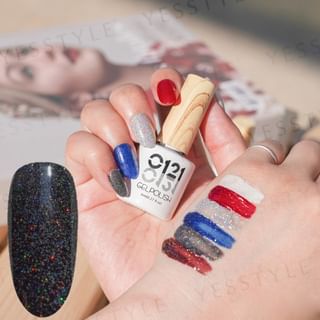 Cosplus - 0121 Nail Gel Polish Gorgeous Collection 729 Black, 8ml, 70 g, 4713233392120