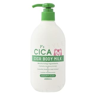 Cosme Station - P’s Cica Body Milk, 400ml, 452 g, 4582400833489