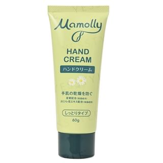 Cosme Station - Mamolly Hand Cream Moist, 60g, 73 g, 4582400833472