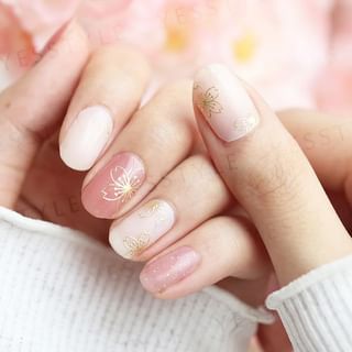 Lunacaca - Beauty Of Sakula Nail Art Stickers, 24 pcs, 17 g, 4892022007975