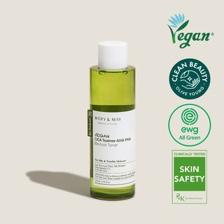 Mary&May - Vegan Cica Teatree AHA PHA Blemish Toner, 200ml, 285 g, 8809670681685