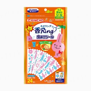 KINCHO - Kaori Ring Seal Insect Repellent Sticker, 24 pcs, 30 g, 4987115540750