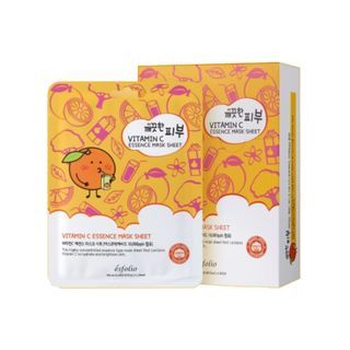 esfolio - Vitamin C Essence Mask Sheet Set, 10 sheets, 339 g, 8809589393631