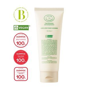 JUICE TO CLEANSE - Less Less Foam Cleanser JUMBO, 160g, 184 g, 8809634850577